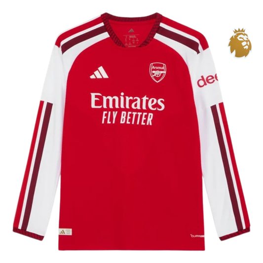 Arsenal “Champions 26” Home Long-Sleeve Shirt