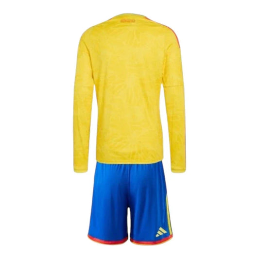 Conjunto Infantil Seleção Colômbia Manga Larga 26-27 - Home