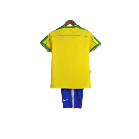 Brazil 1998 Home Retro Shirt