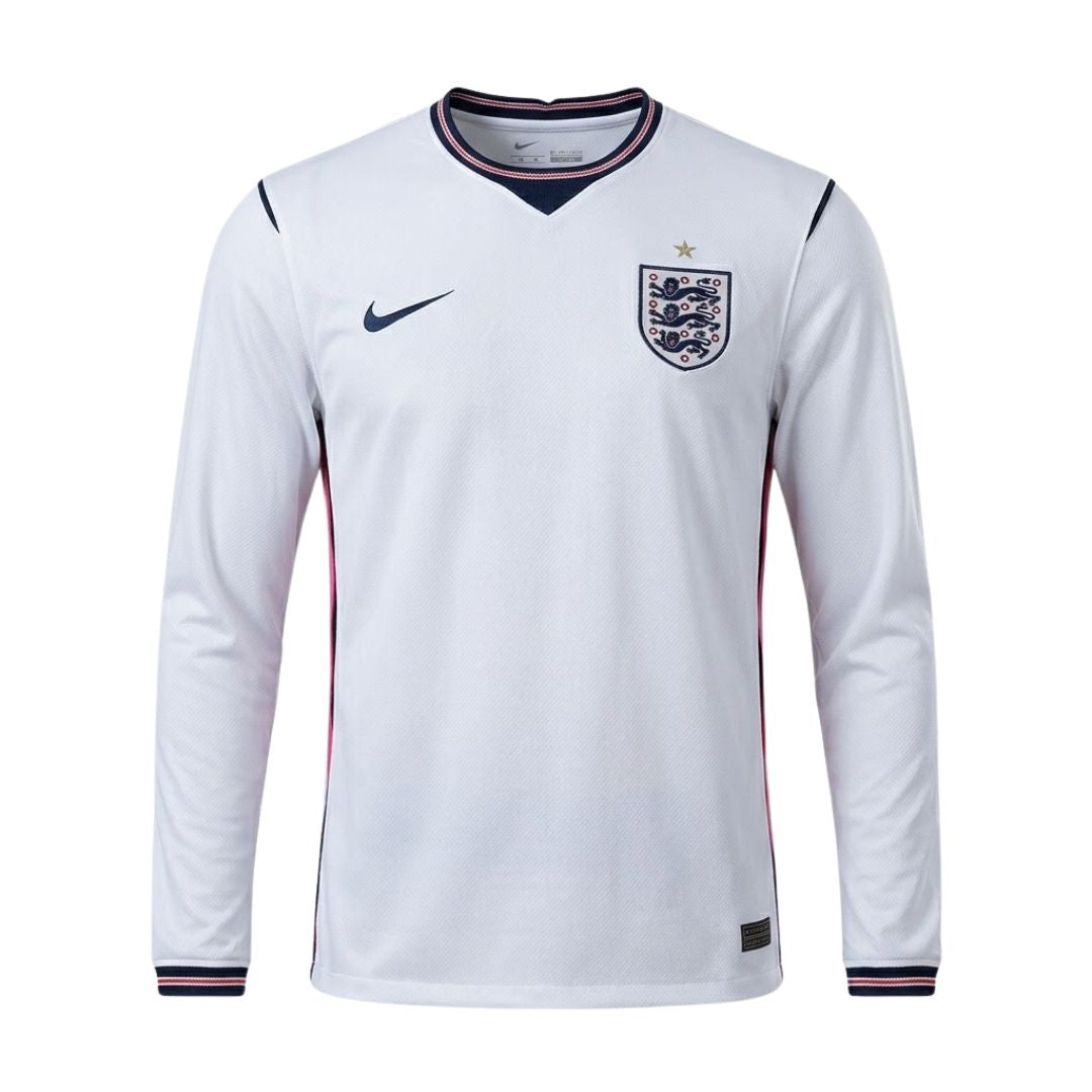 Shirt England Manga Larga 26/27 - Home