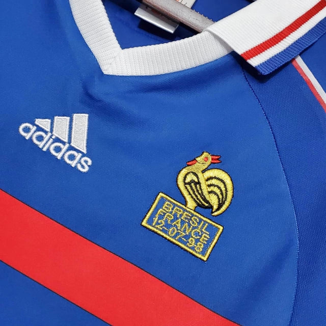 Retro Seleção da França 1998 - Home