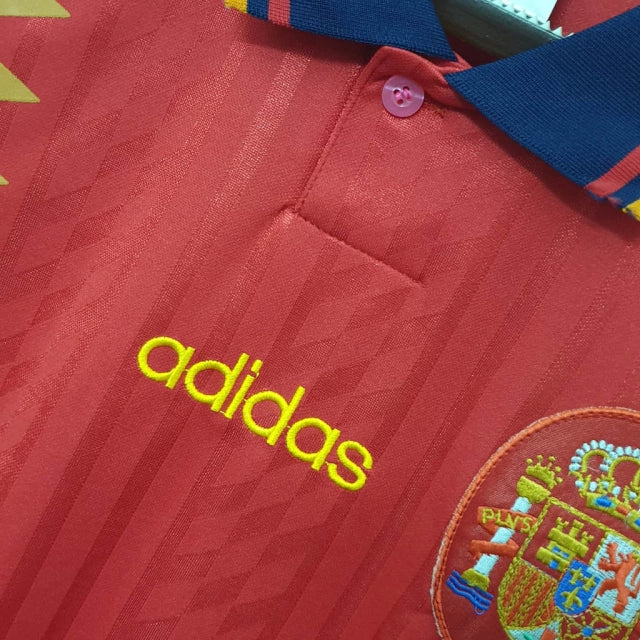 Retro Seleção da Espanha 1994 - Home