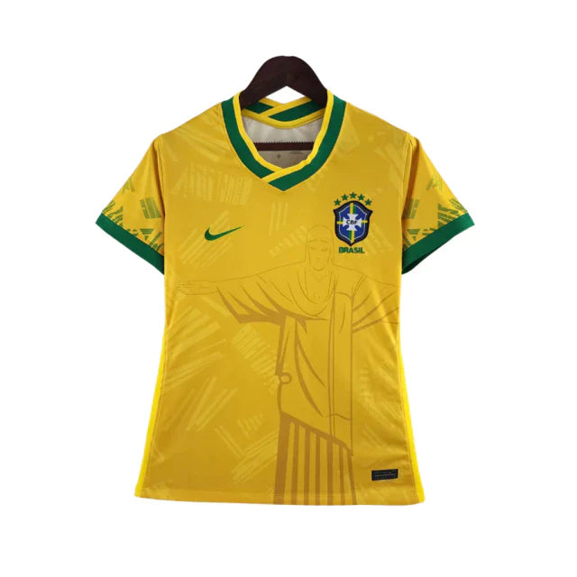 Shirt Seleção Brasileira Cristo Redentor - Edición Especial Especial Women's