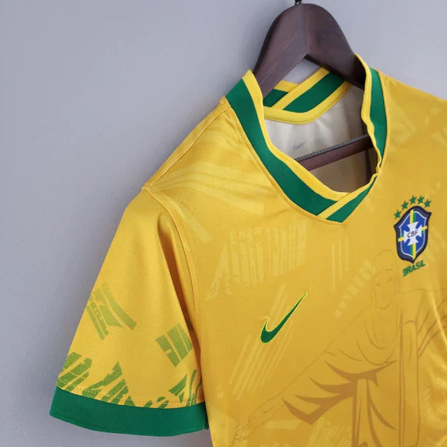 Shirt Seleção Brasileira Cristo Redentor - Edición Especial Especial Women's