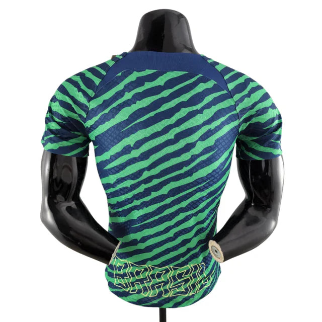 Brazil 2022 Pre-Match Shirt - Player Version