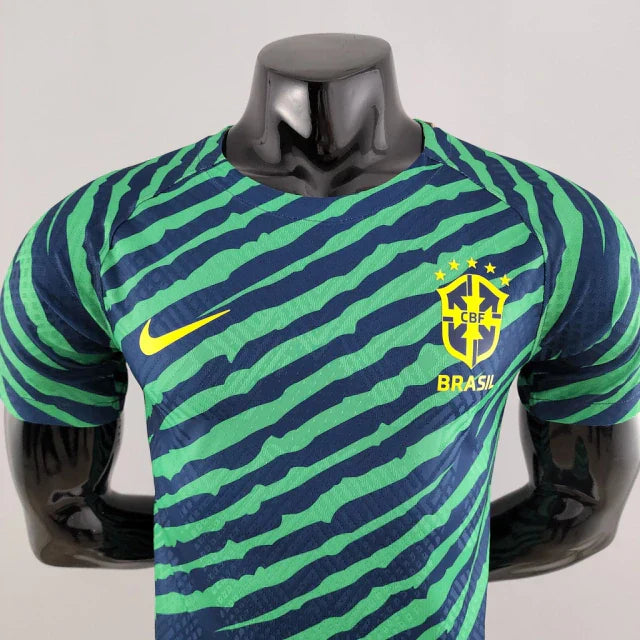 Brazil 2022 Pre-Match Shirt - Player Version