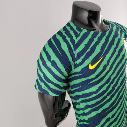 Brazil 2022 Pre-Match Shirt - Player Version