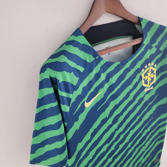 Shirt Pre-Partido Seleção Brasileira 2022