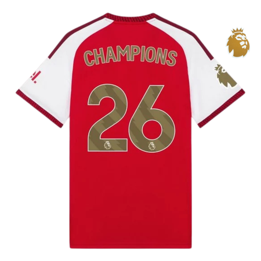 Arsenal “Champions 26” Home Match Shirt