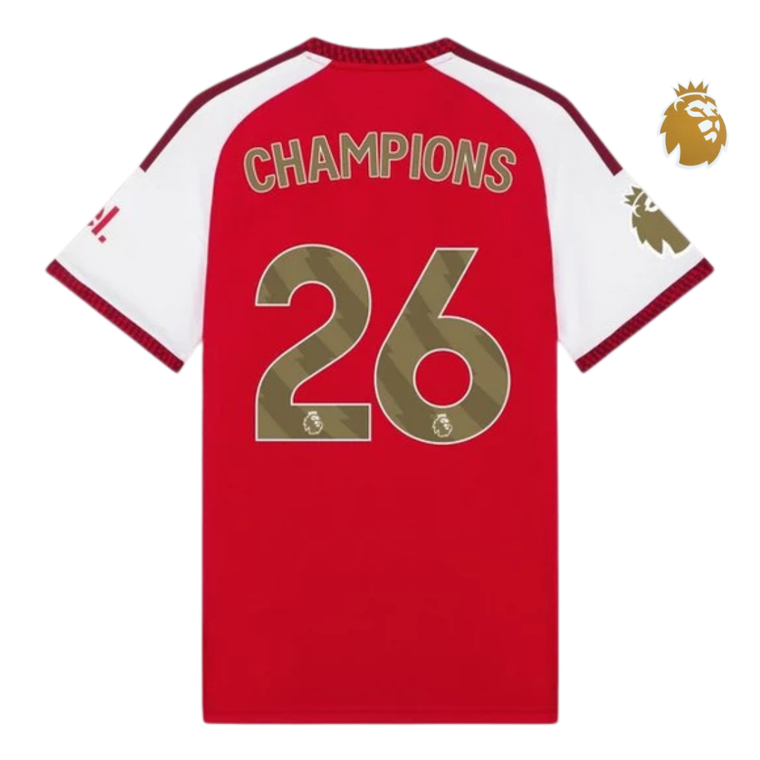 Arsenal “Champions 26” Home Replica Shirt