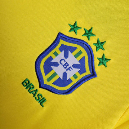 Brazil 1998 Home Retro Shirt