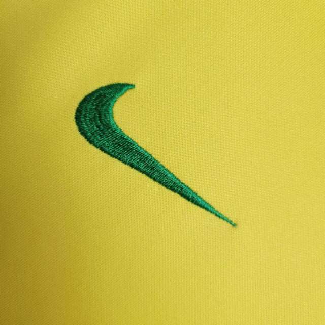 Brazil 1998 Home Retro Shirt