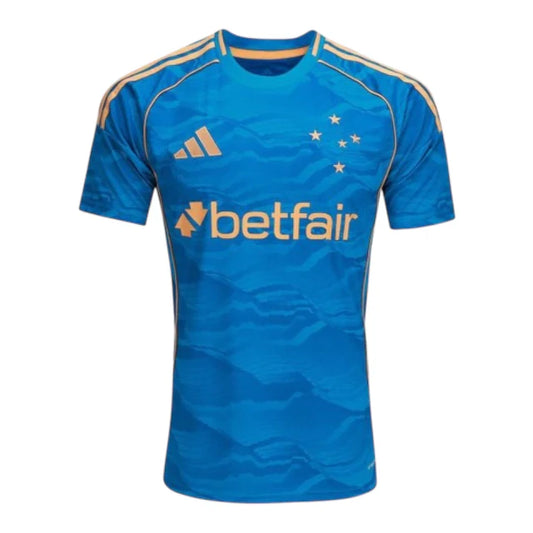 Cruzeiro 25/26 Third Replica Shirt (Blue/Gold)
