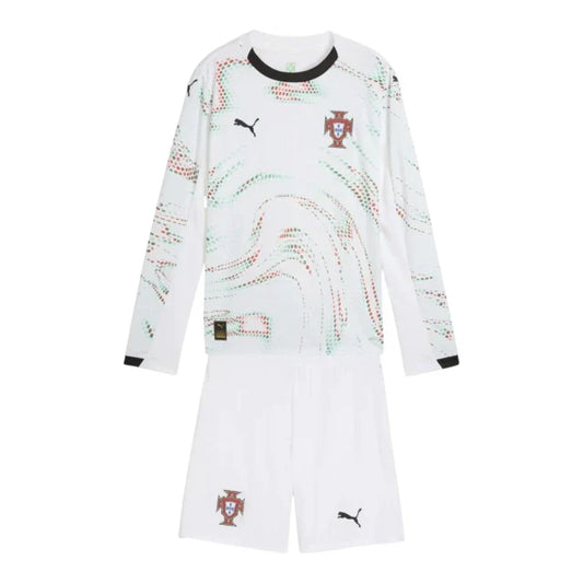 Conjunto Infantil Seleção Portugal Manga Larga 25-26 - Away