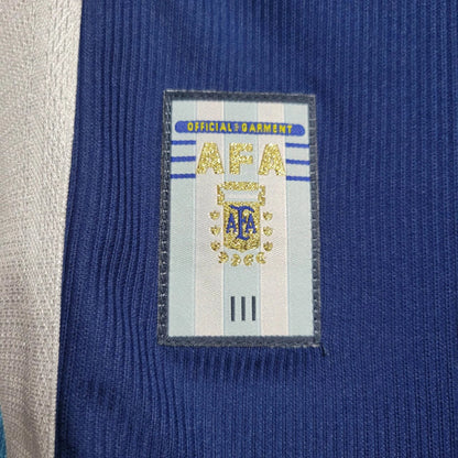 Retro Seleção da Argentina 1998 - Away