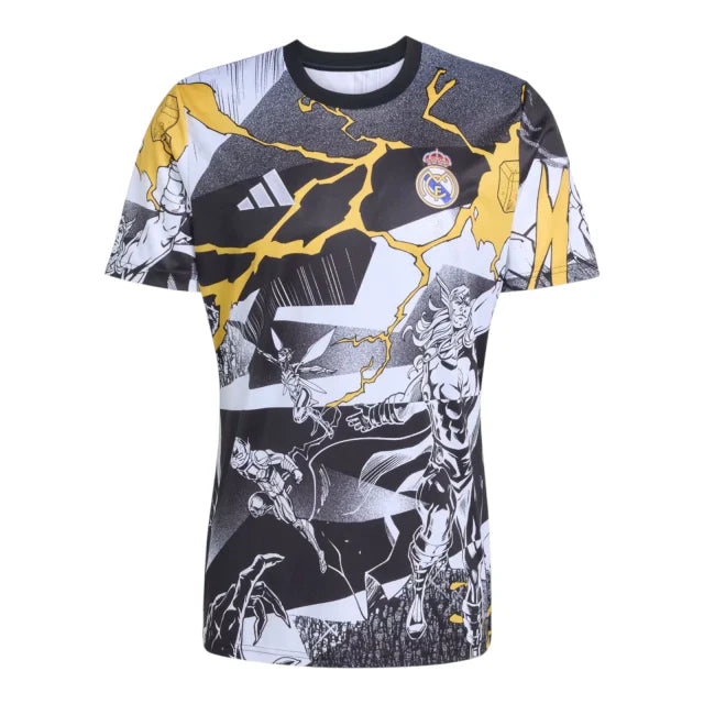 Shirt Pre-Partido Real Madrid Marvel Avengers 25-26