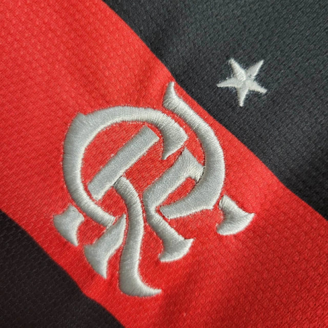 Conjunto Infantil Flamengo Manga Larga 24-25 - Home