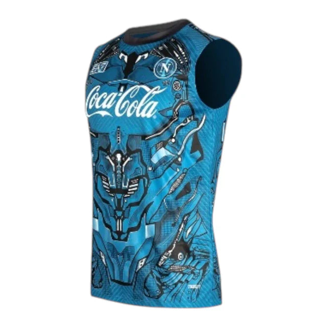 Napoli 25/26 Sleeveless Training Shirt (Blue)