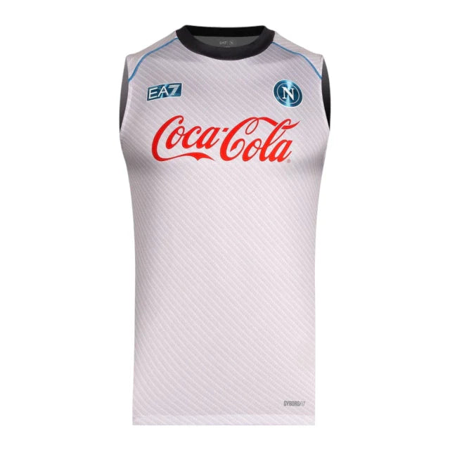 Napoli 25/26 Sleeveless Training Shirt (Grey)