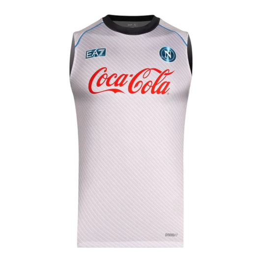 Napoli 25/26 Sleeveless Training Shirt (Grey)