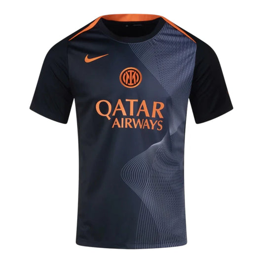 Inter de Milão 25/26 Pre-Match Shirt (Orange)