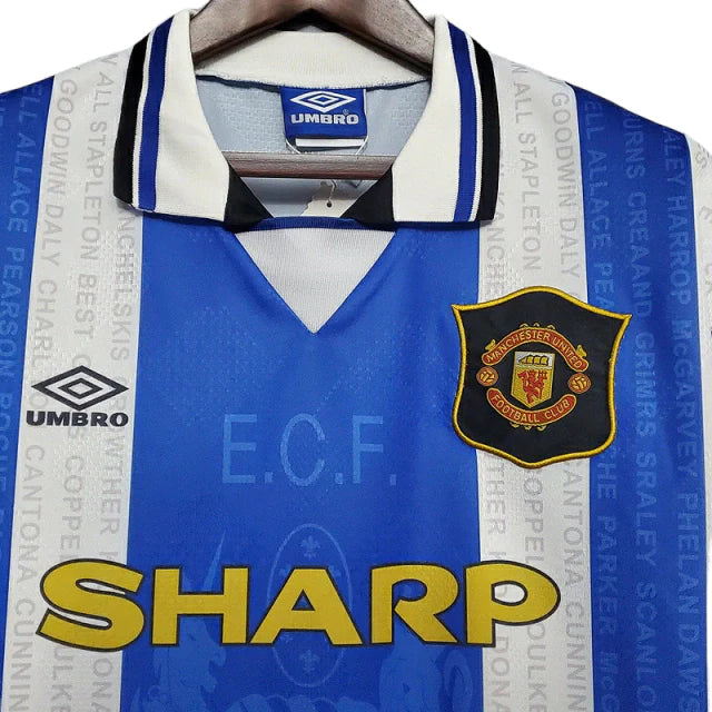 Manchester United 1994/1996 Retro Shirt (Blue)