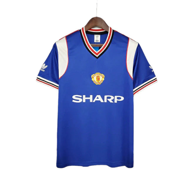 Manchester United 1985/1986 Retro Shirt (Blue)