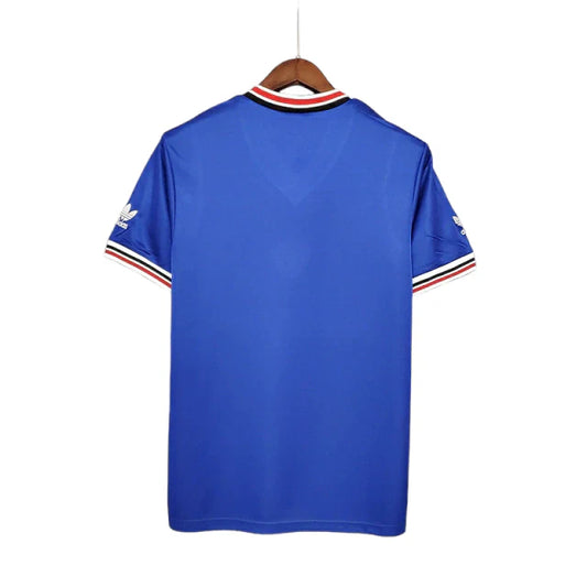 Manchester United 1985/1986 Retro Shirt (Blue)
