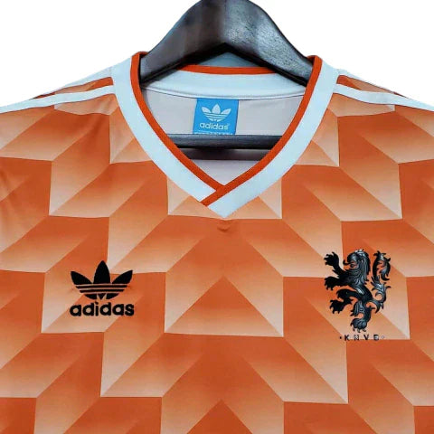 Retro Seleção da Holanda 1988 - Home