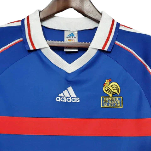 Retro Seleção da França 1998 - Home