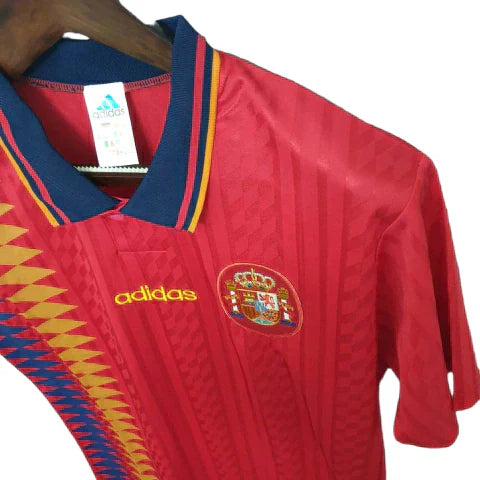 Retro Seleção da Espanha 1994 - Home