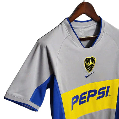 Boca Juniors 2002 Retro Shirt (Grey)
