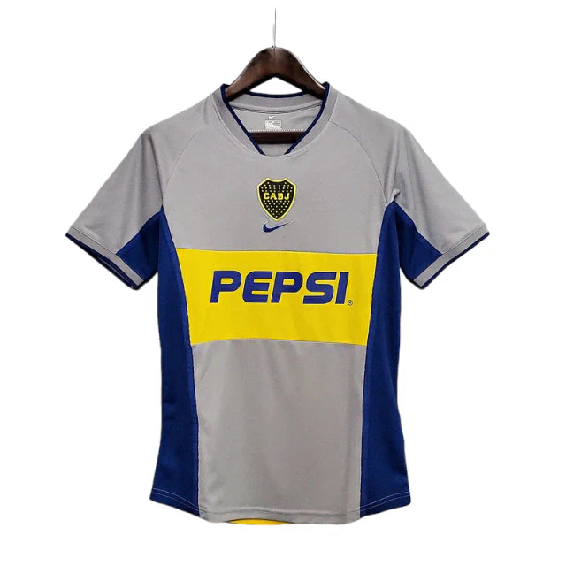 Boca Juniors 2002 Retro Shirt (Grey)