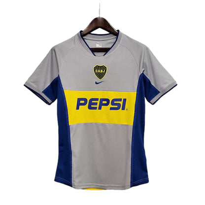 Boca Juniors 2002 Retro Shirt (Grey)