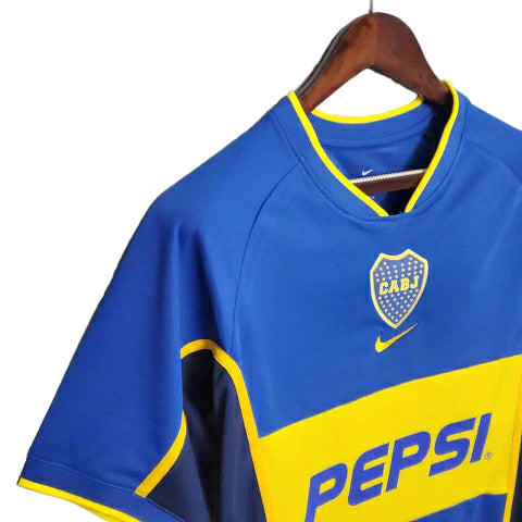 Boca Juniors 2002 Retro Shirt (Blue)