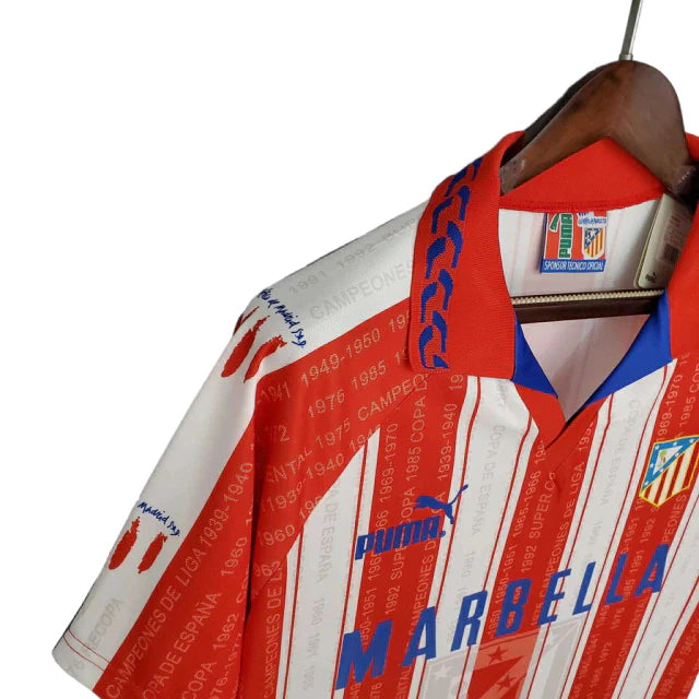 Atlético de Madrid 1995/1996 Retro Shirt