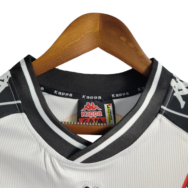 Vasco da Gama 2000 Home Retro Shirt (Red/Black/Yellow)