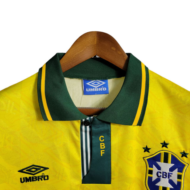 Retro Seleção Brasileira 91-93 - Home