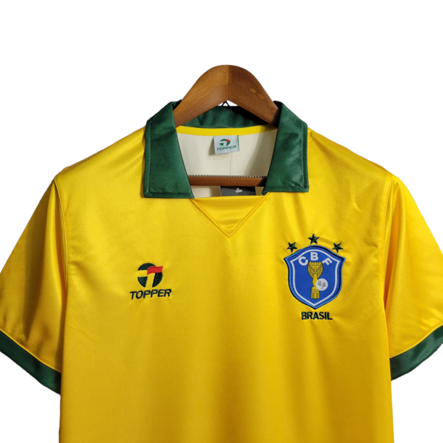Retro Seleção Brasileira 88-90 - Home
