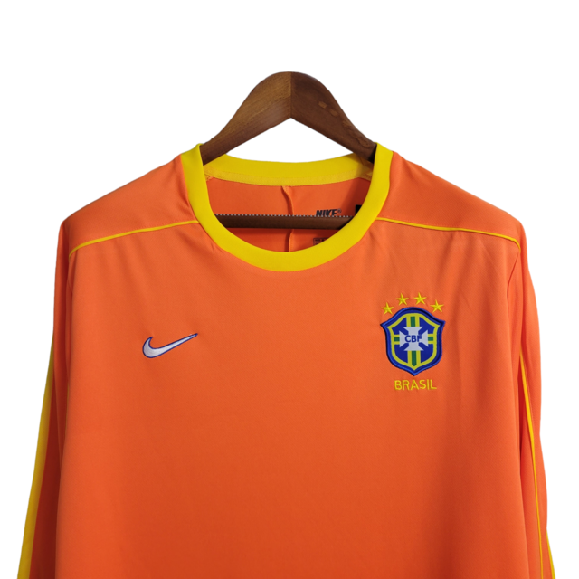Brazil 1998 Goalkeeper Retro Shirt