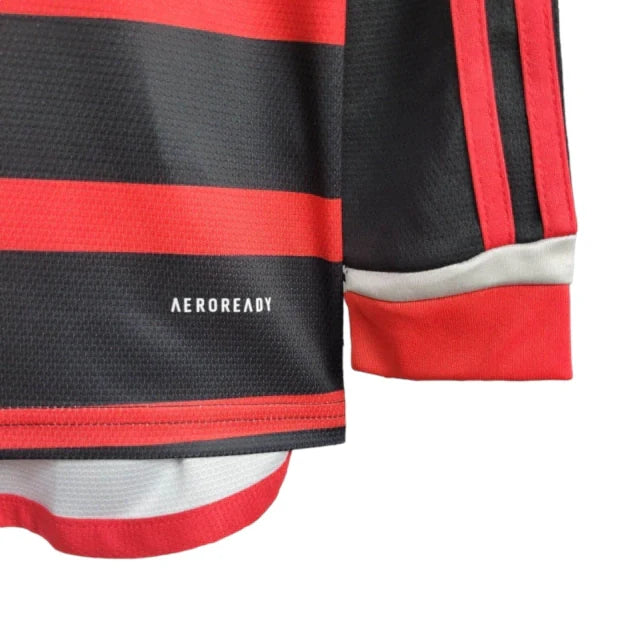 Conjunto Infantil Flamengo Manga Larga 24-25 - Home