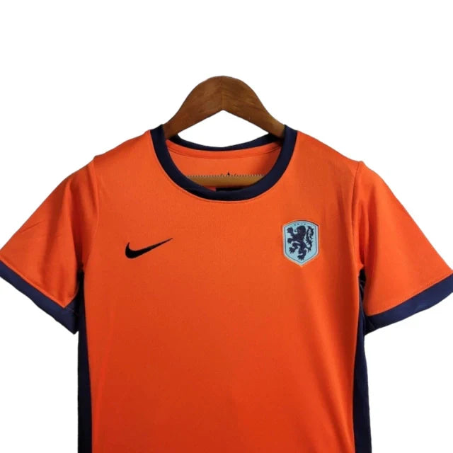 Conjunto Infantil Seleção da Holanda 24-25 - Home