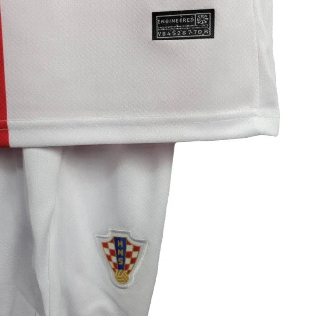 Conjunto Infantil Seleção da Croácia 24-25 - Home