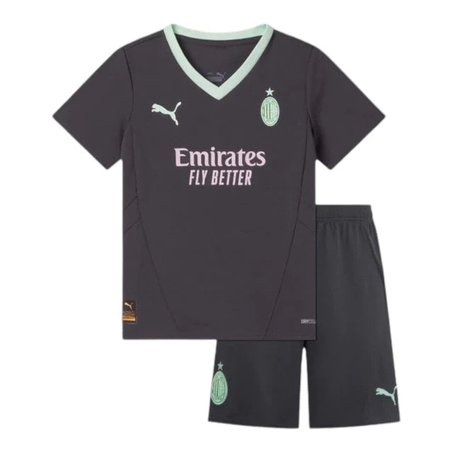 Conjunto Infantil AC Milan 24-25 - Third