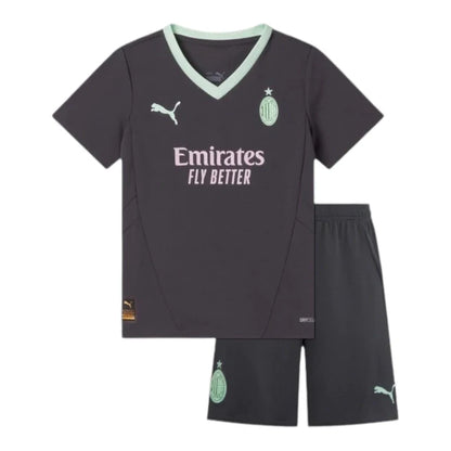 Conjunto Infantil AC Milan 24-25 - Third