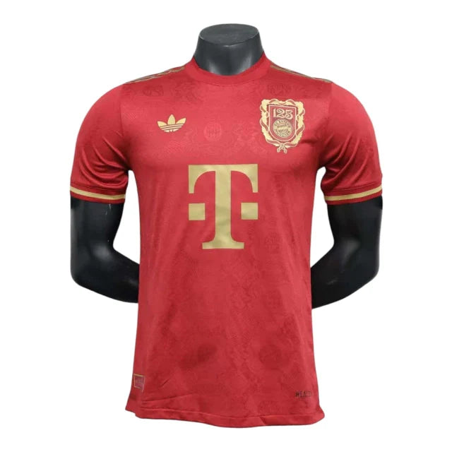 Bayern de Munique 125th Anniversary 25/26 Special Edition Match Shirt (Gold/Wine)