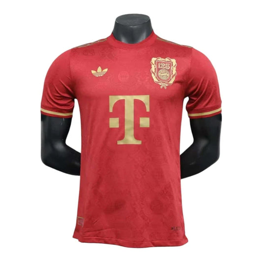 Bayern de Munique 125th Anniversary 25/26 Special Edition Match Shirt (Gold/Wine)