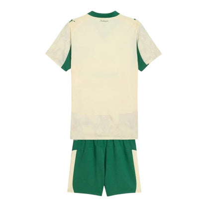 Kids Palmeiras 25/26 Club World Cup Special Edition Goalkeeper Kit (Green/Beige)