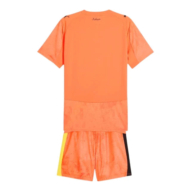 Conjunto Infantil Manchester City Portero 25-26 - Away Edición Especial Especial Mundial de Clubes
