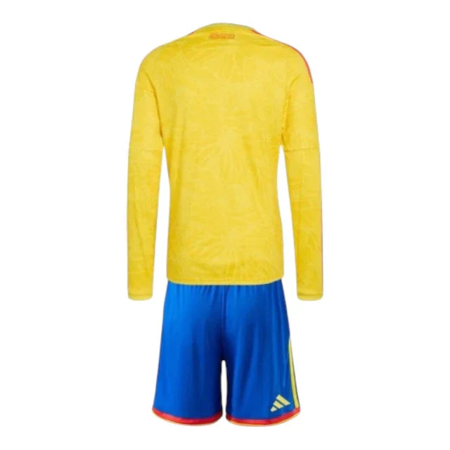 Conjunto Infantil Seleção Colômbia Manga Larga 26-27 - Home